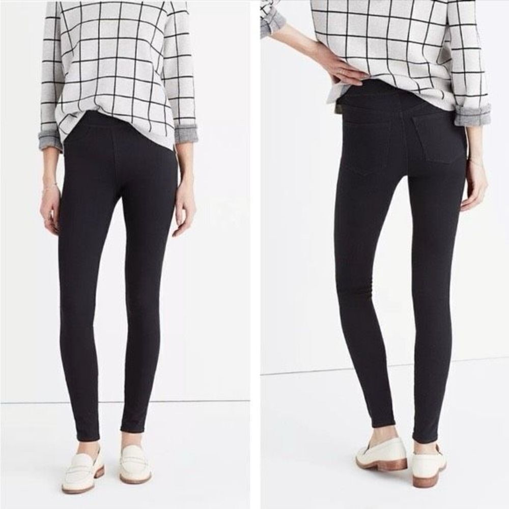 Madewell The Anywhere Pull‎ On Jean Black Size 26